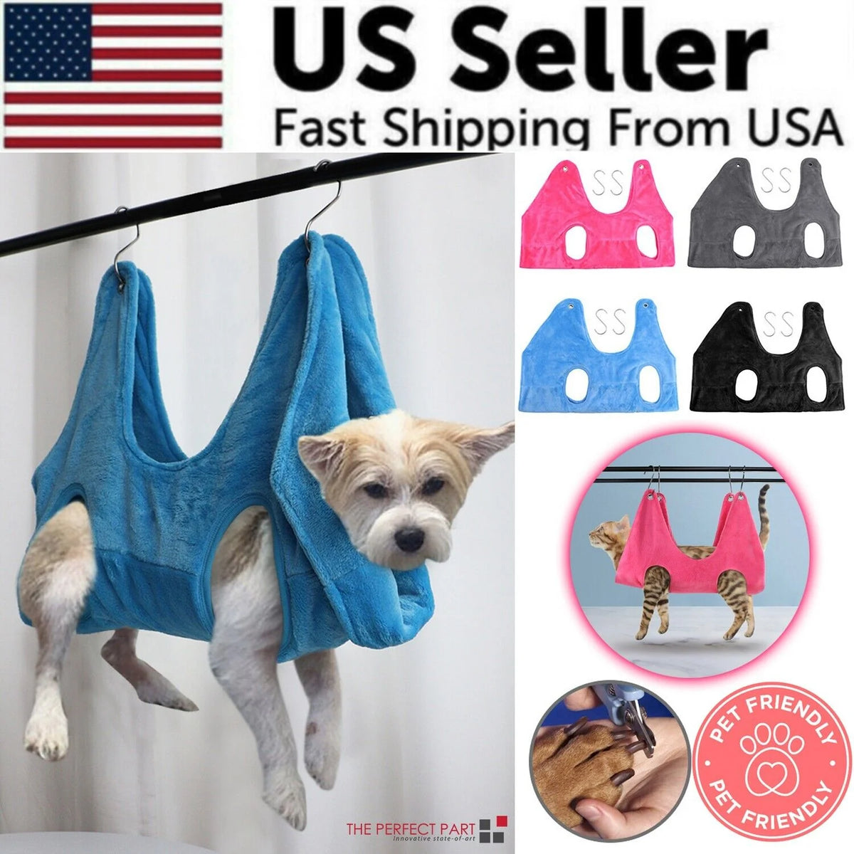 Petaluni Pet Grooming Hammock