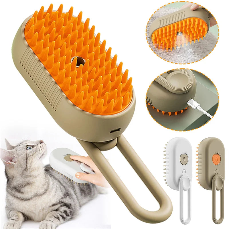 Petaluni Rechargeable Mist Grooming Brush