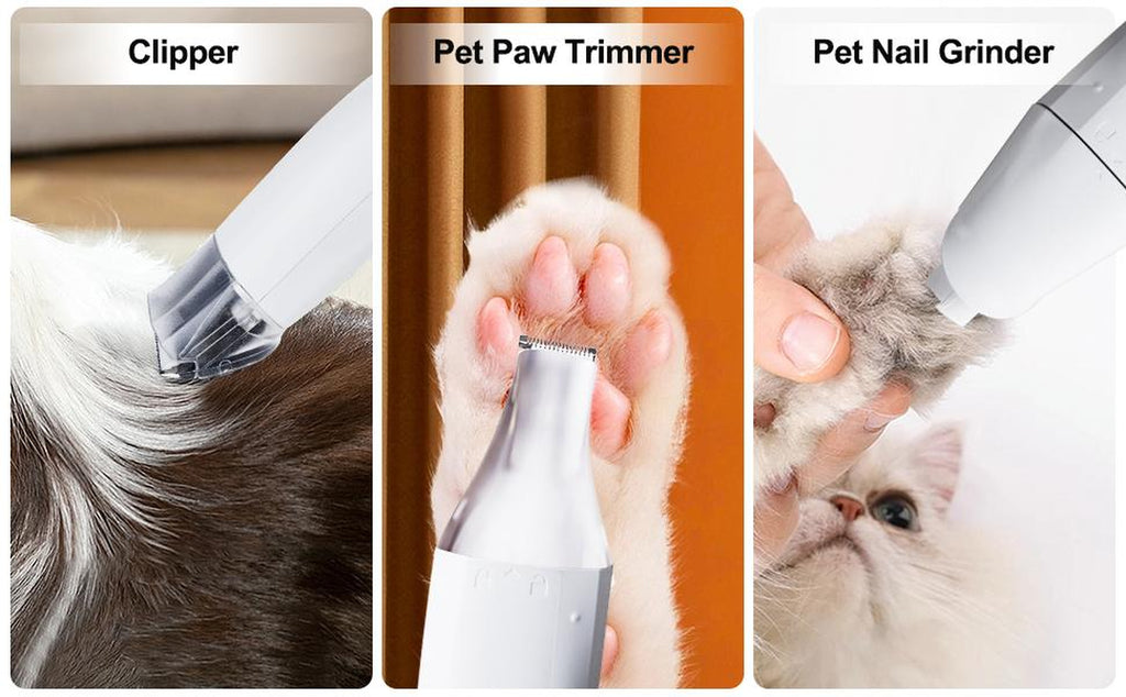 Petaluni Pet Grooming Vacuum Kit (7-In-1)
