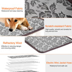 Petaluni Pet Heating Pad, 17.7 x 17.7 in