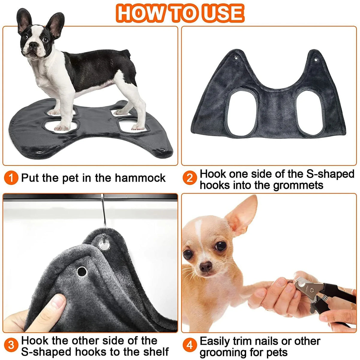 Petaluni Pet Grooming Hammock