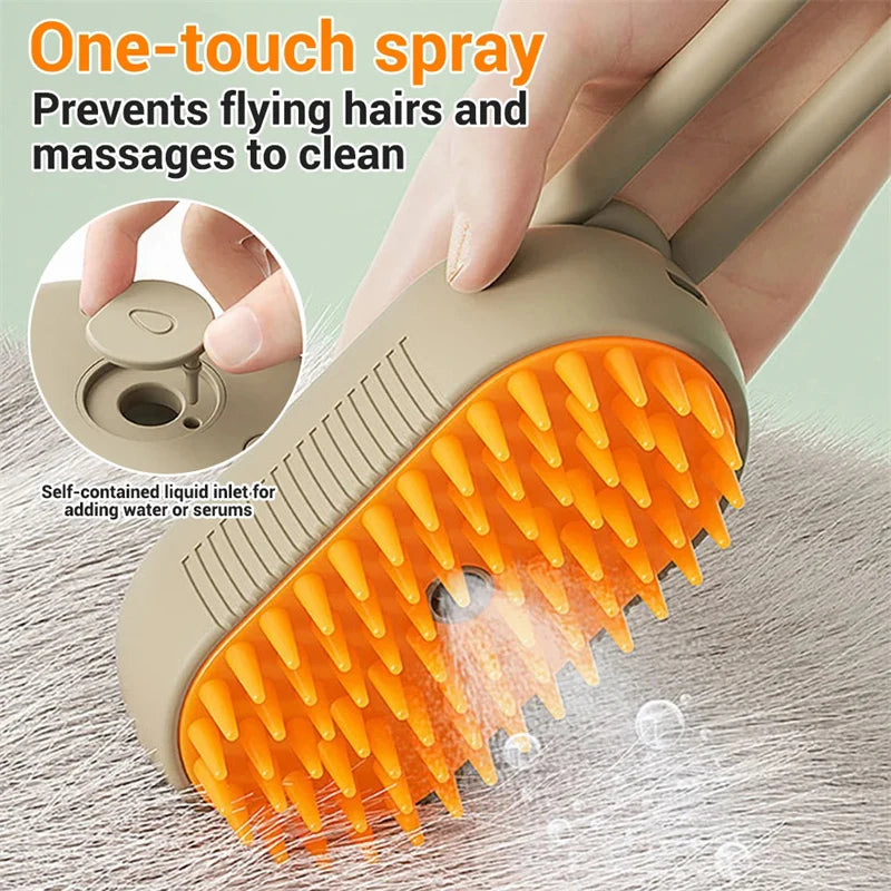 Petaluni Rechargeable Mist Grooming Brush
