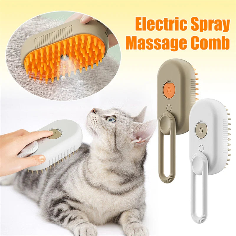 Petaluni Rechargeable Mist Grooming Brush