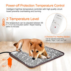 Petaluni Pet Heating Pad, 17.7 x 17.7 in
