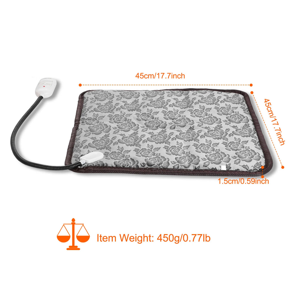 Petaluni Pet Heating Pad, 17.7 x 17.7 in